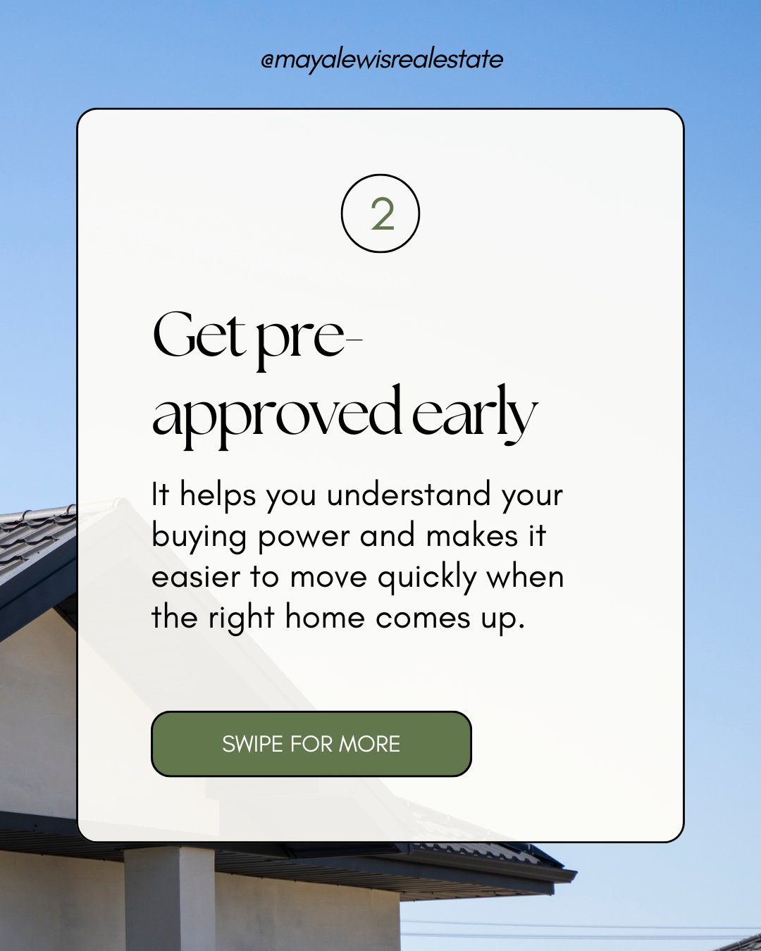 Slide 3: Get pre-approved early