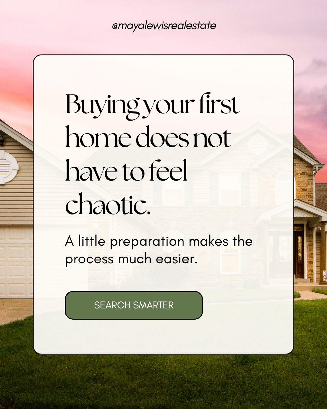Slide 5: Buying your first home does not have to feel chaotic