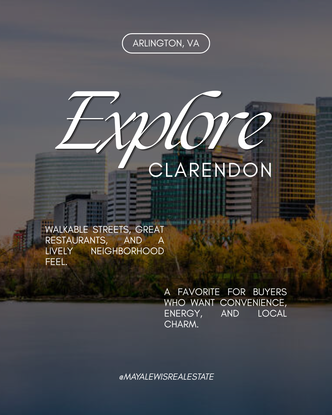 Explore Clarendon: walkable streets, great restaurants, and a lively neighborhood feel