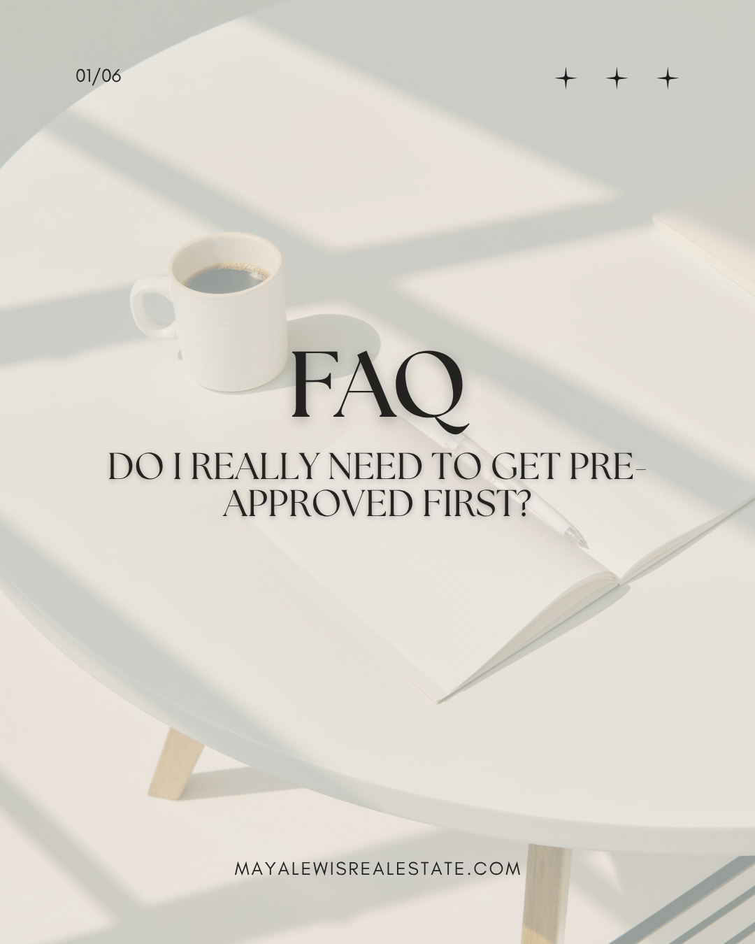 FAQ cover: Do I really need to get pre-approved first?